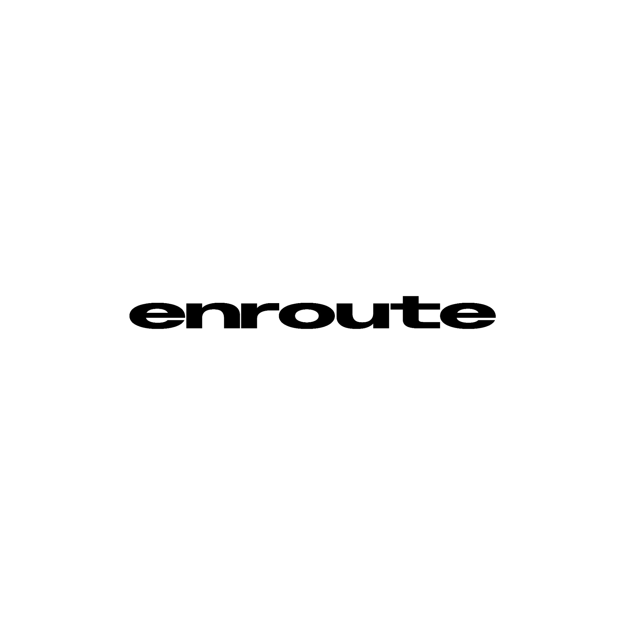enroute — dark on light