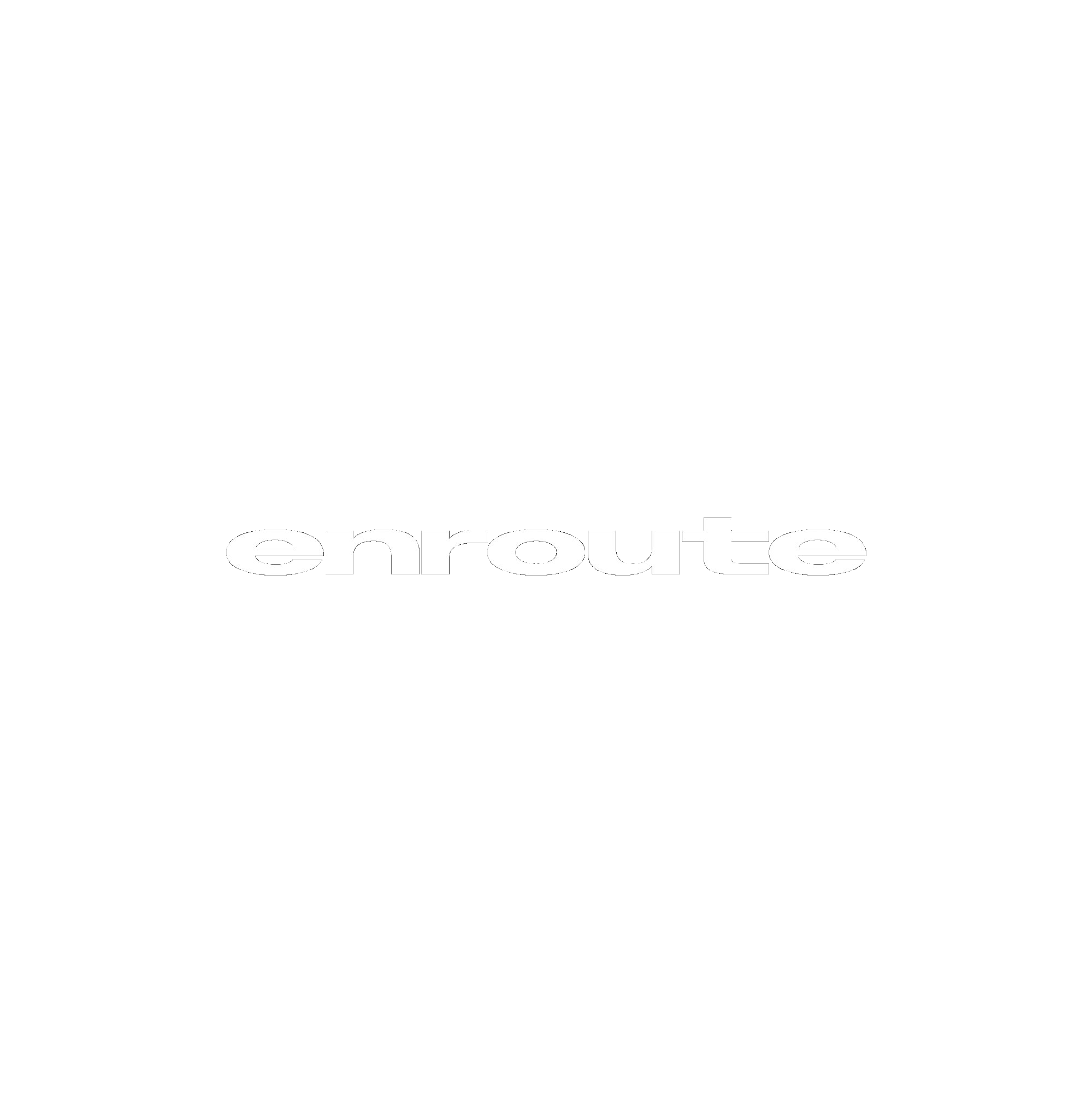 enroute — light on dark